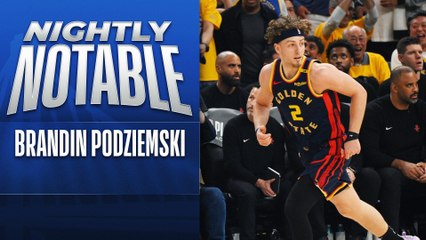 Nightly Notable: Brandin Podziemski | Apr. 28