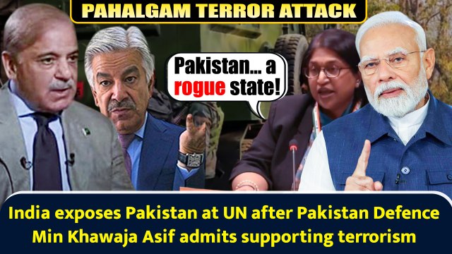 India exposes Pakistan at UN after Pakistan Defence Min Khawaja Asif admits supporting terrorism
