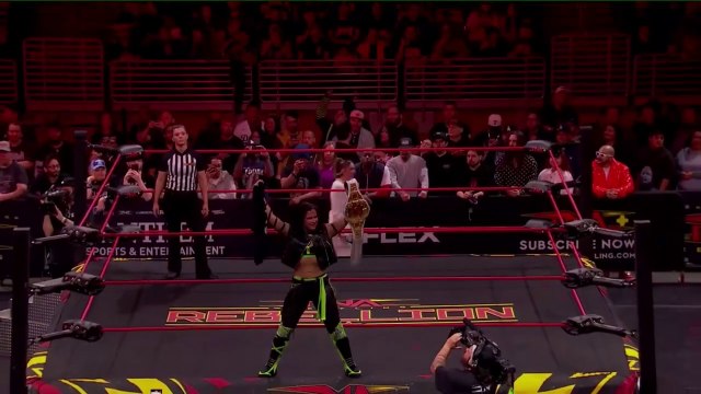 FULL MATCH - Masha Slamovich vs Tessa Blanchard - TNA Knockouts World Championship - TNA Rebellion 2025