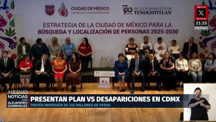 Gobierno de la CdMx responde a la crisis de desapariciones con fuerte inversión