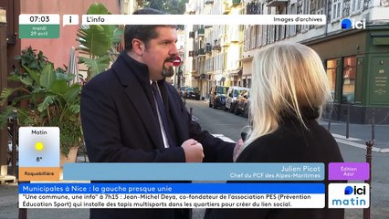 29/04/2025 - ici matin par ici Azur en vidéo