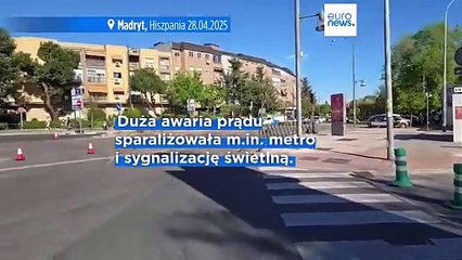 Miliony mieszkańców Półwyspu Iberyjskiego bez prądu