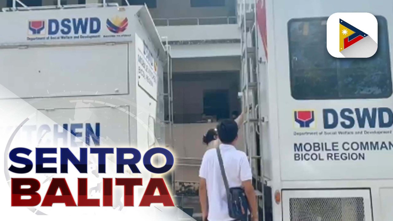 DSWD, magde-deploy ng 'mobile kitchen' truck para sa mga inilikas na pamilya dahil sa pag-aalburoto ng Bulkang Bulusan