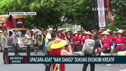 Meriahkan Upacara Adat Naik Dango ke-2, Kota Pontianak Rayakan Budaya dan Ekonomi Kreatif