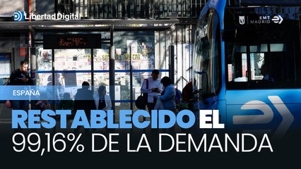 Restablecido el 99,16% de la demanda eléctrica a las 6.00 horas, según Red Eléctrica