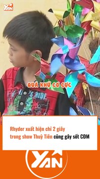 Rhyder chỉ xuất hiện 2s trong show của Thuỳ Tiên nhưng cũng làm CĐM thích thú