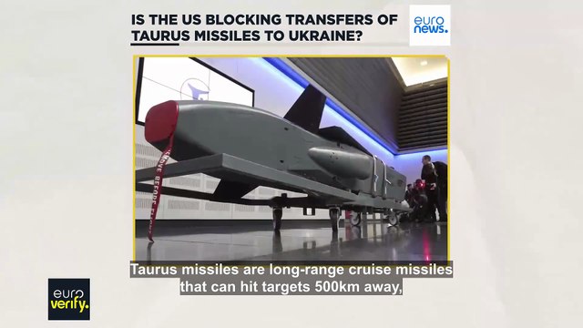 Fact-check: Is the US blocking German plans to send Taurus missiles to Ukraine?