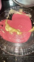 Glass Dish Melts After Heating Food in Microwave