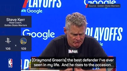 Kerr compares Green to Curry after game-winning play