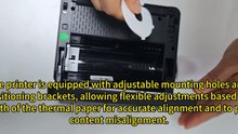 LOYALTY-SECU PT-11 110mm Portable Thermal Printer | Compact & Efficient, Print Anytime, Anywhere.