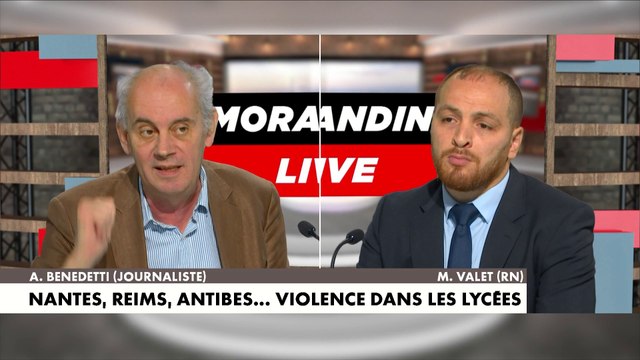 Arnaud Benedetti explique, selon lui, les raisons du déchaînement de violences dans les lycées