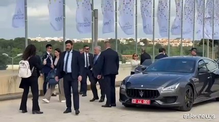 Valencia, al via il Congresso del Ppe: l'arrivo di Tajani