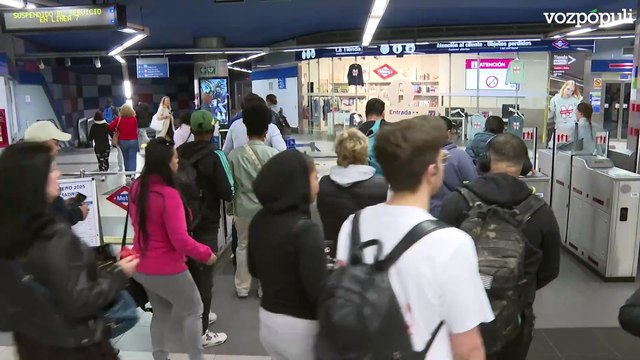 Poco a poco el Metro de Madrid vuelve a circular