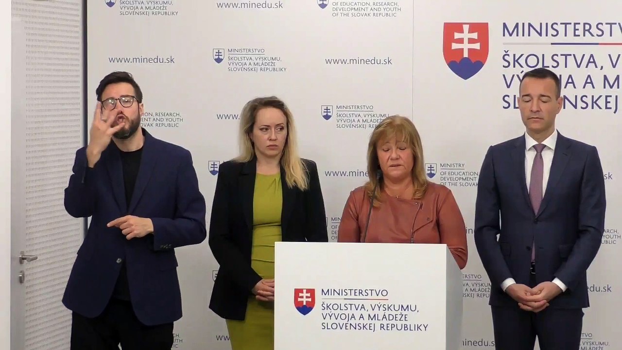 ZÁZNAM: MŠVVaM chce zaviesť povinné prijímanie detí do MŠ od 4 a neskôr od 3 rokov