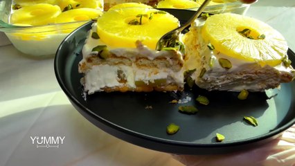 حلا الاناناس البارد