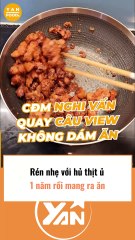 Rén nhẹ với hủ thịt ủ 1 năm rồi đem ra ăn