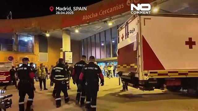 Migliaia di persone bloccate a causa di un blackout nella Penisola iberica