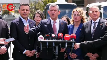 _CANLI _ Özgür Özel_ Ümit Özdağ_ın ilk duruşması sonrasında açıklama yapıyor