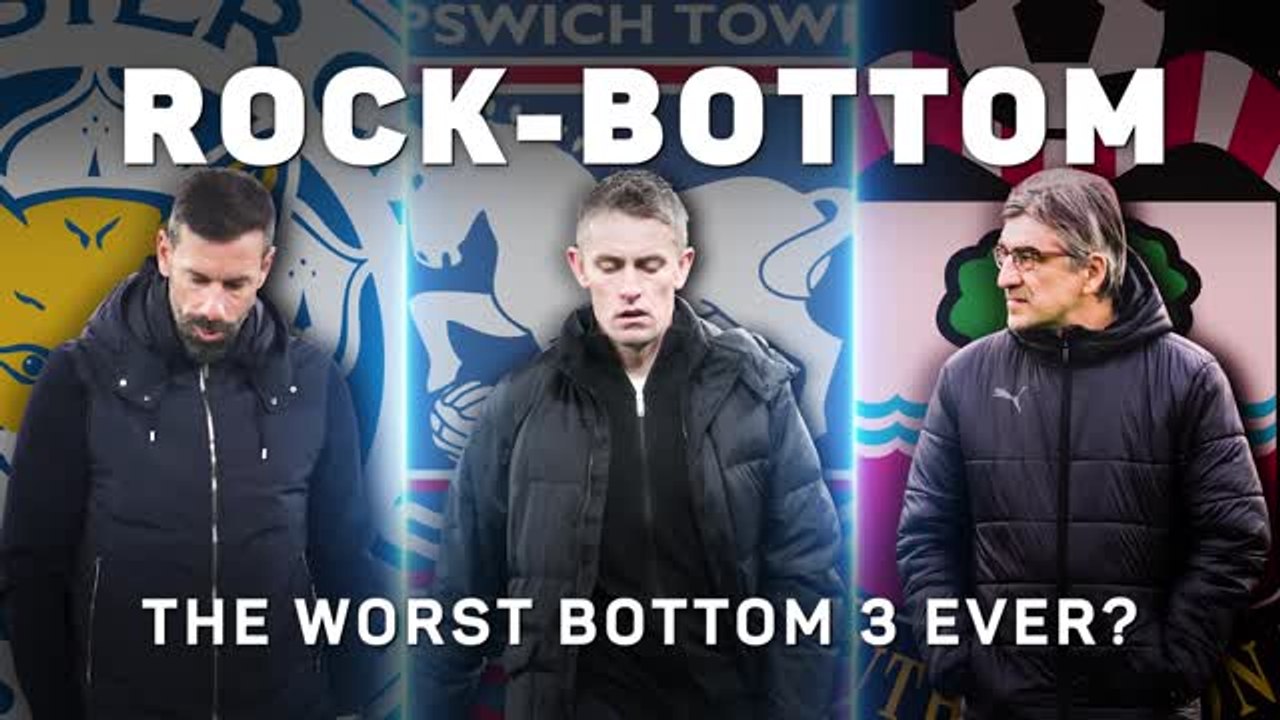 Rock-bottom: the Premier League's worst bottom three ever?