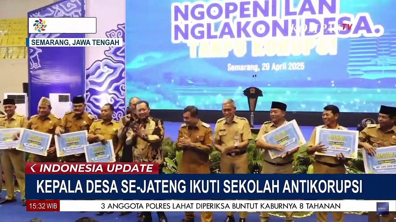 Cegah Korupsi di Desa, Pemprov Jateng Gelar Sekolah untuk 7.810 Kades
