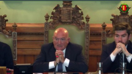 Intervención de Jesús Julio Carnero en el pleno de Valladolid sobre la nueva estación de tren