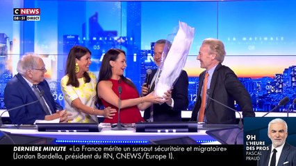Départ de la miss météo sur CNews pour congé maternité.