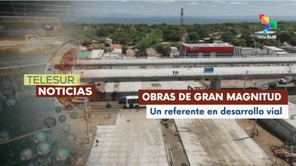 Gobierno de Nicaragua inaugurará carretera  con dos pasos a desnivel en la zona norte de Managua