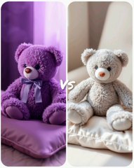 Glittery purple Vs glittery Grey | Chose your Favorite color ?