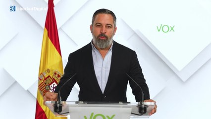 Abascal exige la dimisión de Sánchez tras el apagón