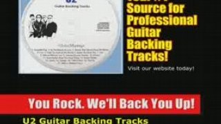 U2 Beautiful Day Guitar Backing Tracks - jam solo lesson