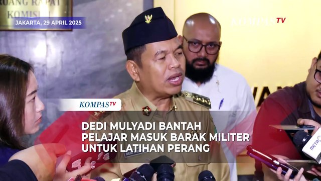 Dedi Mulyadi Pastikan Pelajar Bermasalah Masuk Barak Militer Tetap Belajar