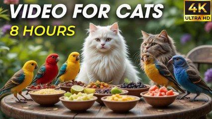 Video for Cats to Watch Bird – Ultimate Bird Watching Experience for Cats - CatTV Central