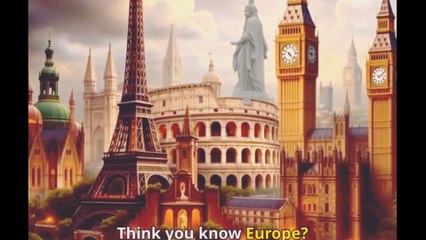 Top 5 mind blowing facts about Europe || facts you won't believe