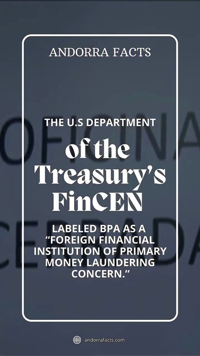 BPA & Money Laundering Scandal #andorrafacts #andorra #news #bpa #moneylaundering