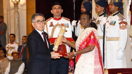 Osamu Suzuki conferred with Padma Vibhushan for his contribution to auto industry