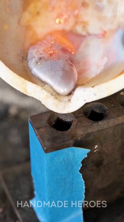 Make a ring from magnetized dirt 💍