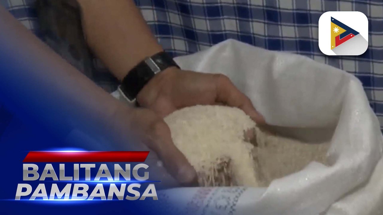 Mga opisyal ng D.A., tinikman ang ibebentang P20/kg ng NFA rice