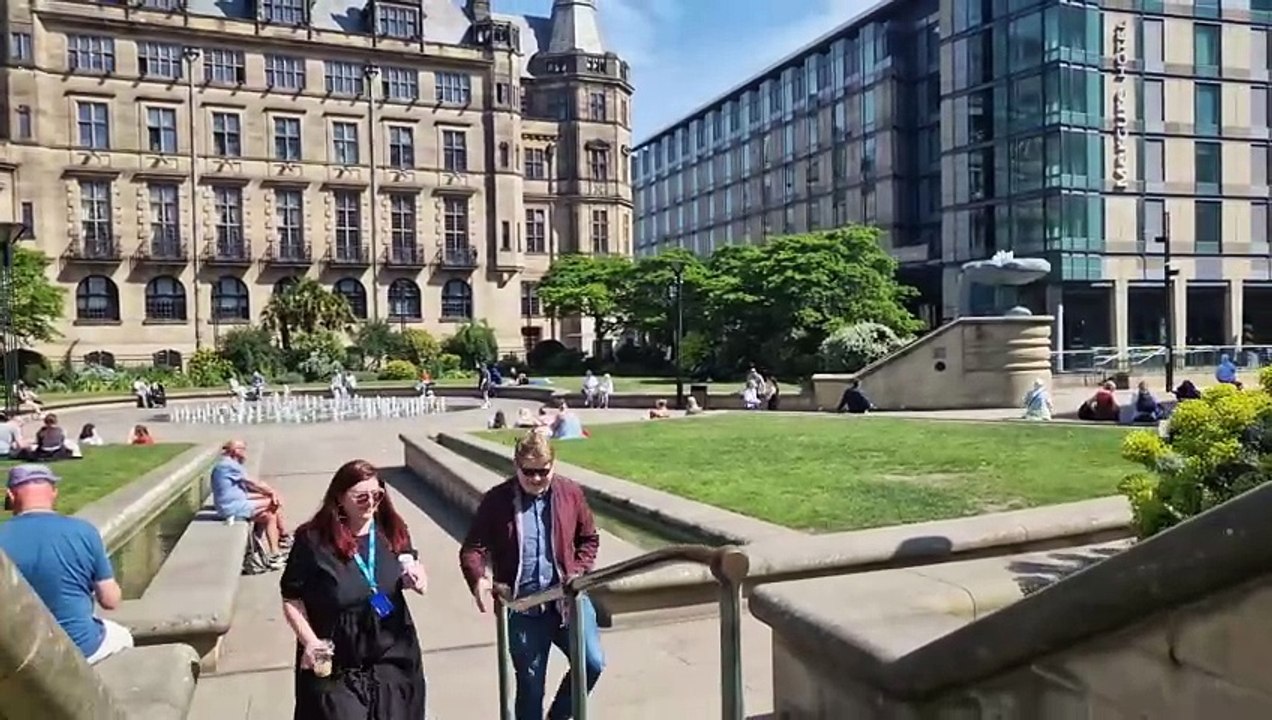 Sheffield soaks in the sun