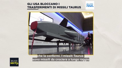 Fact-checking: gli Stati Uniti stanno impedendo alla Germania di inviare missili Taurus all'Ucraina?