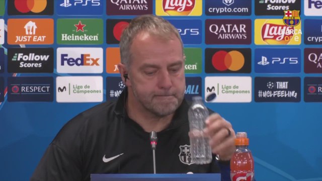 Hansi Flick, sobre la euforia tras ganar la Copa del Rey antes de unas semis de Champions