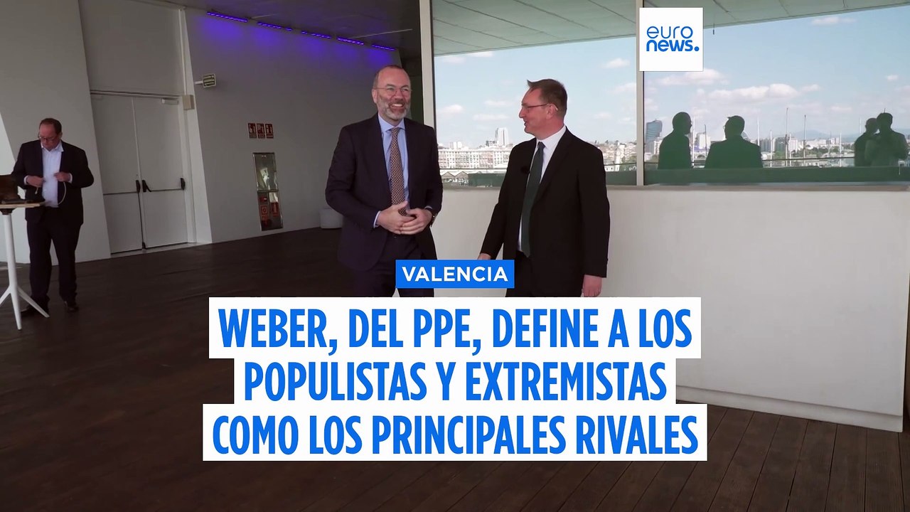 Los populistas y los extremistas son los principales competidores del PPE, dice Manfred Weber a 'Euronews'
