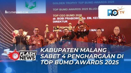 Bangga! Kabupaten Malang Sabet 4 Penghargaan di TOP BUMD Awards 2025, RSUD Kanjuruhan dan BPR Artha Kanjuruhan Berjaya!