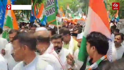 हम संविधान बचाने की लड़ रहे लड़ाई, BJP कर रही मनमानी, कांग्रेस की पदयात्रा में बोले- राजेश राम
