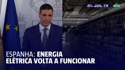 Energia elétrica começa a ser reestabelecida após apagão em Portugal e Espanha