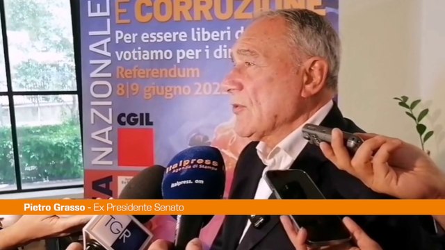 Grasso Non si parla più di mafia, sembra quasi che non esista più