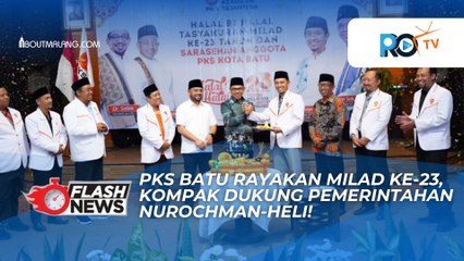 PKS Kota Batu Gelar Tasyakuran Milad ke-23, Dukung Penuh Pemerintahan Nurochman-Heli