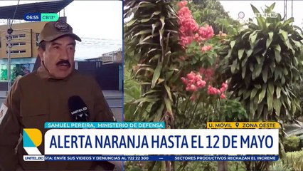Lluvias, nevadas y posibles desbordes de ríos, alerta naranja en Cochabamba rige hasta el 12 de mayo