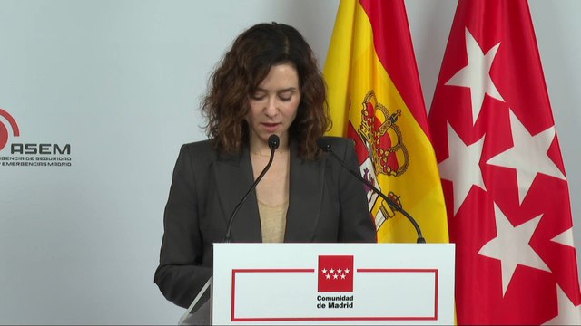 Rueda de prensa completa Isabel Díaz Ayuso tras el apagón