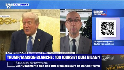Quel bilan pour Donald Trump, 100 jours après son retour à la Maison blanche ?  BFMTV répond à vos questions