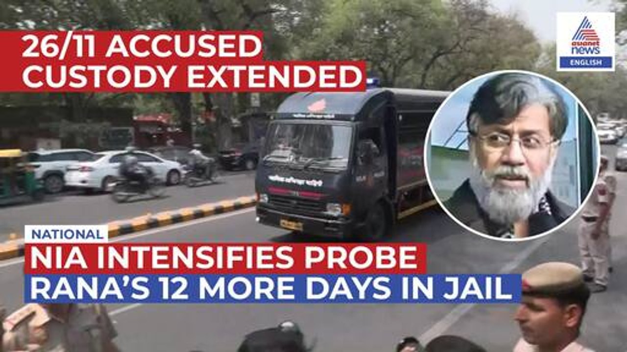 26/11 Plotter Tahawwur Rana’s Custody Extended: NIA Seeks Answers on Mumbai Attack Conspiracy